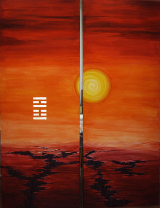Schi Ho - die Gerechtigkeit, 160 x 200